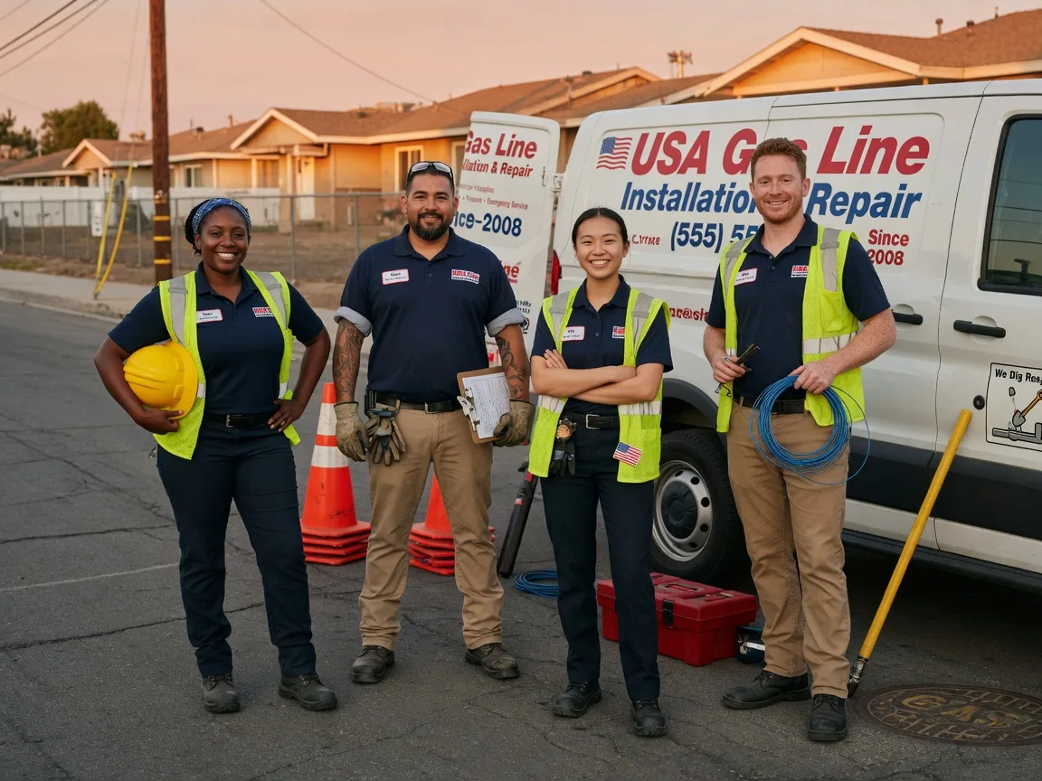 Gas Line Installation company in Congress, AZ